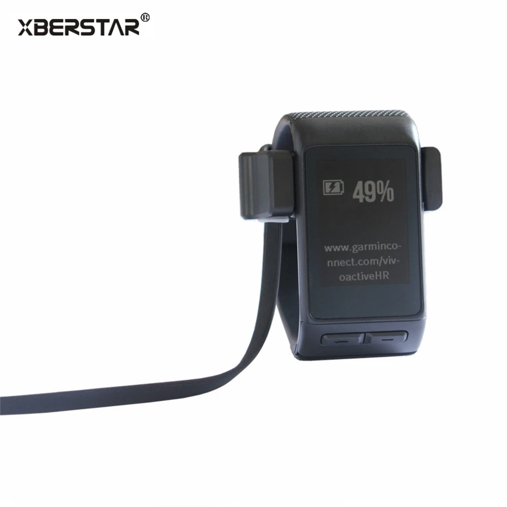  Ersatz USB Daten und Lade Cardle Ladegerät für Garmin Vivoactive HR Herzfrequenzmesser GPS Smart Uh