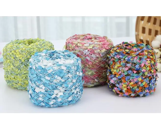 

TPRPYN 300g Flag Yarn hand knitting Little toothbrush scarf hat sweater yarn Polyester feather line