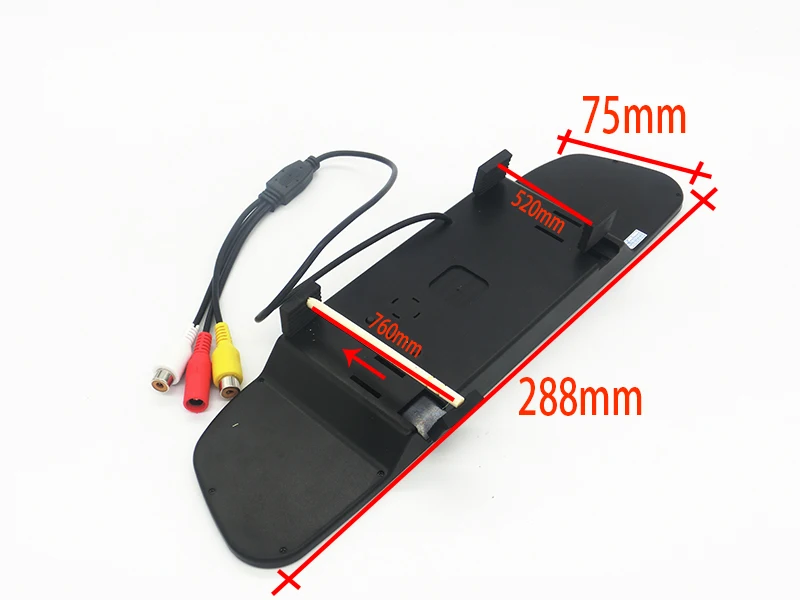 Car Rear View Camera Wireless Reversing Parking Backup Camera kit mirror Display Reverse image (1)