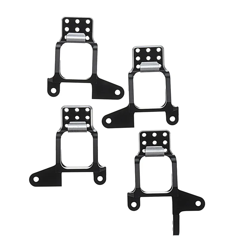 

4PCS Upgraded Aluminum Alloy Adjustable Absorber Bracket for 1/10 Traxxas TRX-4 Rc Crawler Parts RC Cars Accs