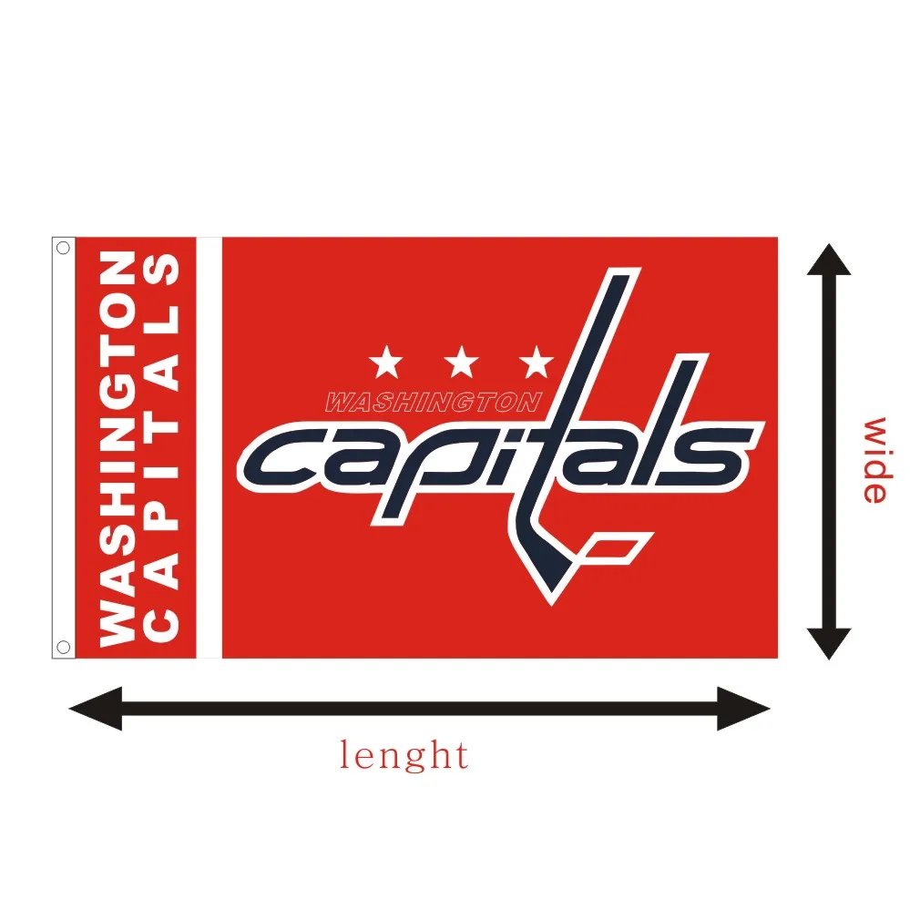 Custom Washington Capitals Flags And Banners Nhl America Hockey