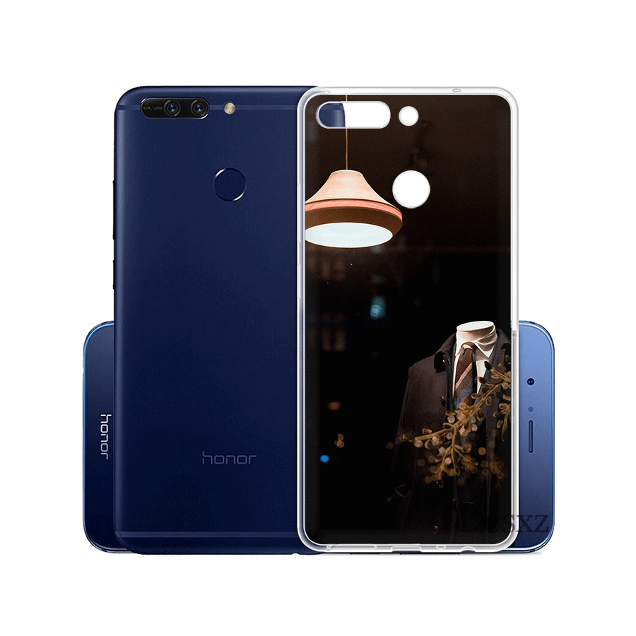 Мужской чехол для телефона с галстуком бабочкой Huawei Honor Note 6A 7A 7C 7X8 8X9 10 Lite из