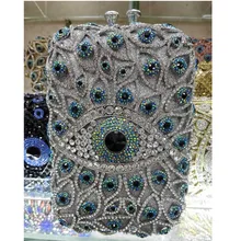 Новейшая модель; с украшением в виде крупных кристаллов вечерняя сумочка; BS010 вписаться в iphone samsung Для женщин клатч большой кошелек для свадьбы, вечеринки для выпускного вечера курьерские Сумки SC513