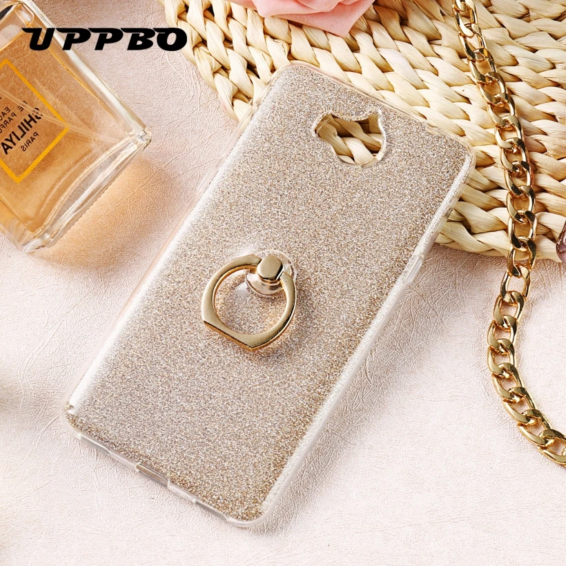 

Uppbo Shining Bling Case For Huawei Y5 2017 Case Y5 III Y5 3 Y6 2017 MYA-L22 MYA-L03 MYA-L23 MYA-L02 Honor 6 Play Cover Soft TPU