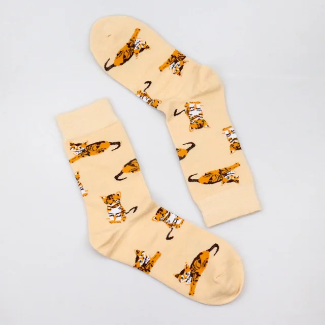 Animal Men Women Unisex Socks Pug Sausage Dog Short Socks Shiba Inu Socks Loafer Beagle Modeager Silky Teckel Crew Buldog socks tiger socks beige