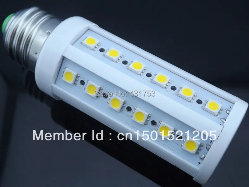НОВЫЙ 9 Вт E27 E14 B22 44 LED SMD ЛАМПА 5050 Теплый Белый холодный белый 110 В или 220 AC | Лампы и
