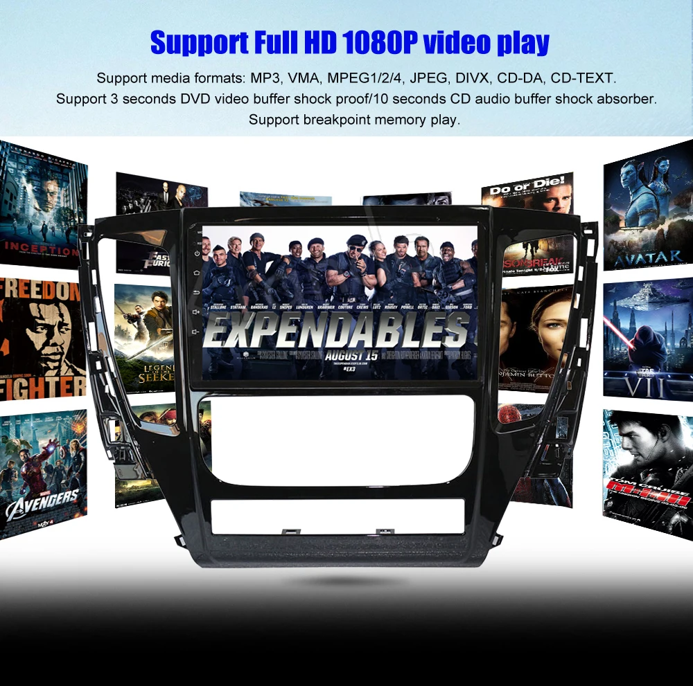 Krando Android 8 1 10 &quot(Нет dvd) Автомобильный навигатор gps для mitsubishi pajero 2016 2018 2017 радио