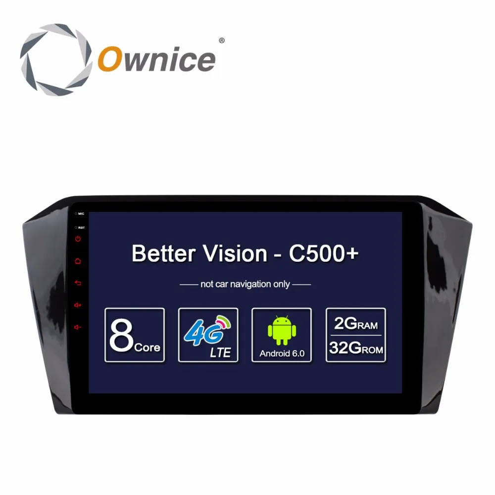 10 1 дюймовый Android 6 0 Автомобильный DVD-плеер для Volkswagen VW Magotan 2017 Octa 8 Core GPS навигация