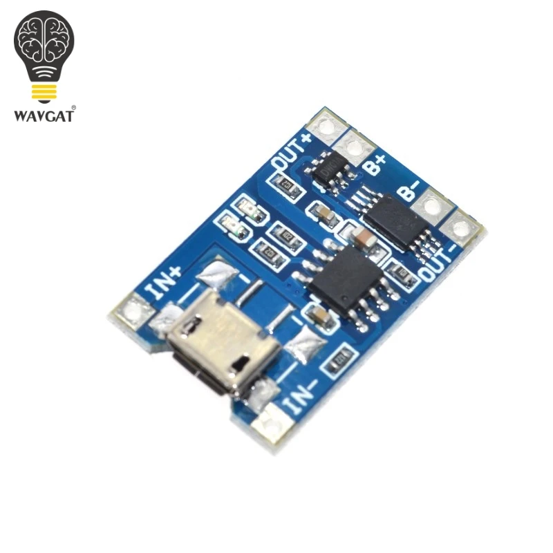 5 шт. зарядная плата TP4056 с Micro USB В 1A 18650|charging board|battery charger modulecharger module |