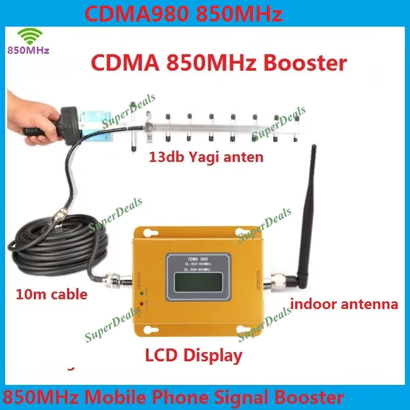 Factory Direct 850MHz CDMA Mobile Signal Repeater , 2G GSM