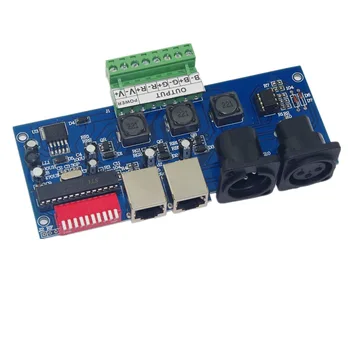 

LED light strip controller DMX512 decoder 3 channel DMX512 controller RGBW control decoder
