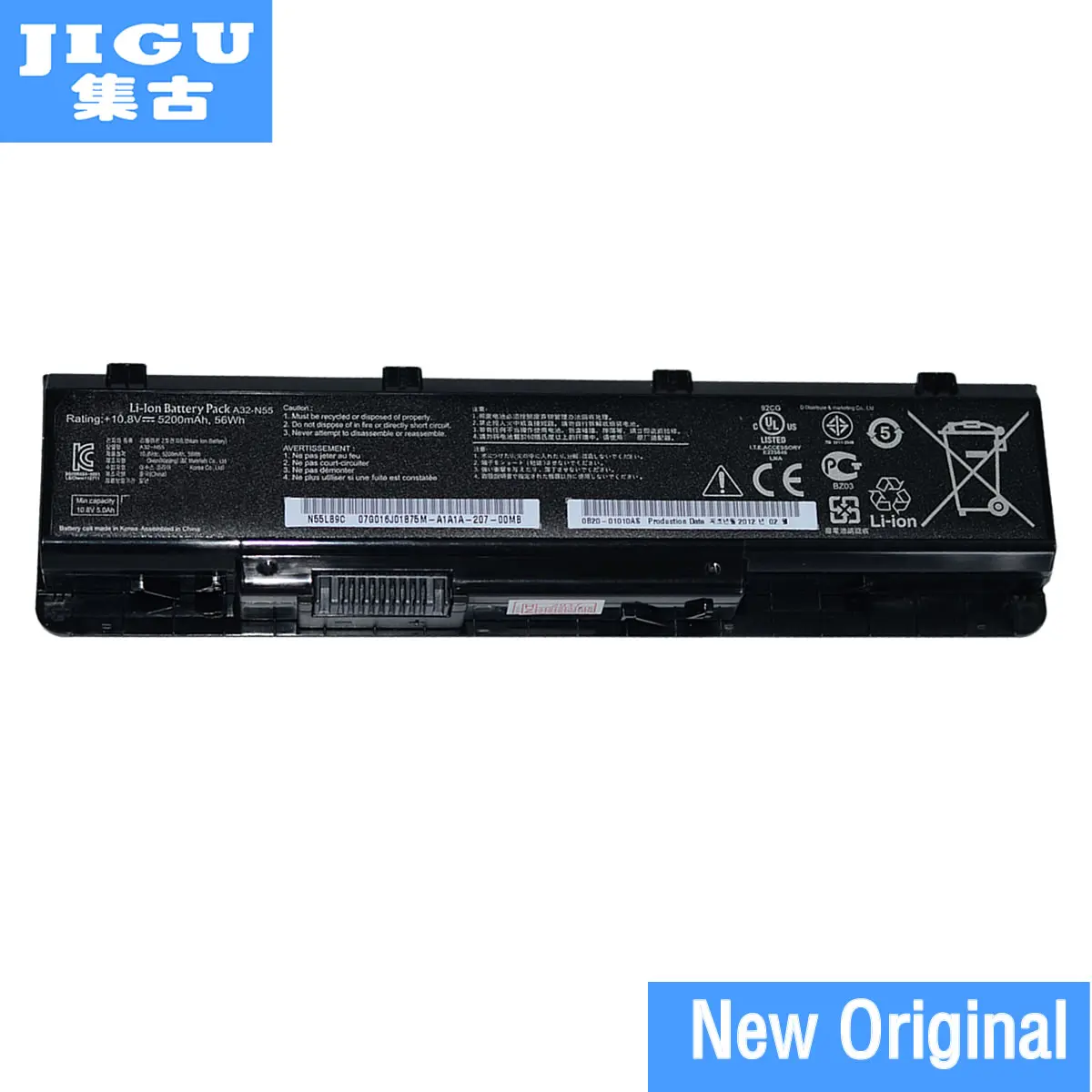 

JIGU A32-N45 A32-N55 Original laptop Battery For Asus N45 N45E N45S N45F N45J N45JC N45SJ N45SN N45SF N55 N55S N75 N75E N75SL