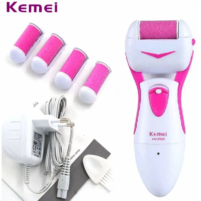 

Foot Care Tool with 5 Roller Skin Care Feet Dead Dry Skin Removal Electric Foot File Heel Cuticles Remover Foot Rasp