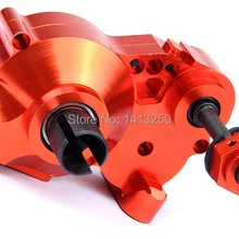 ЧПУ редуктор в сборе набор чпу сверхмощный Металл полная дифференциальная коробка передач для HPI Rovan km BAJA 5b 5t 5sc