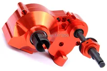 Upgrade CNC Heavy Duty metal complete diff gear box TS H85128 HPI Rovan KM BAJA 5b