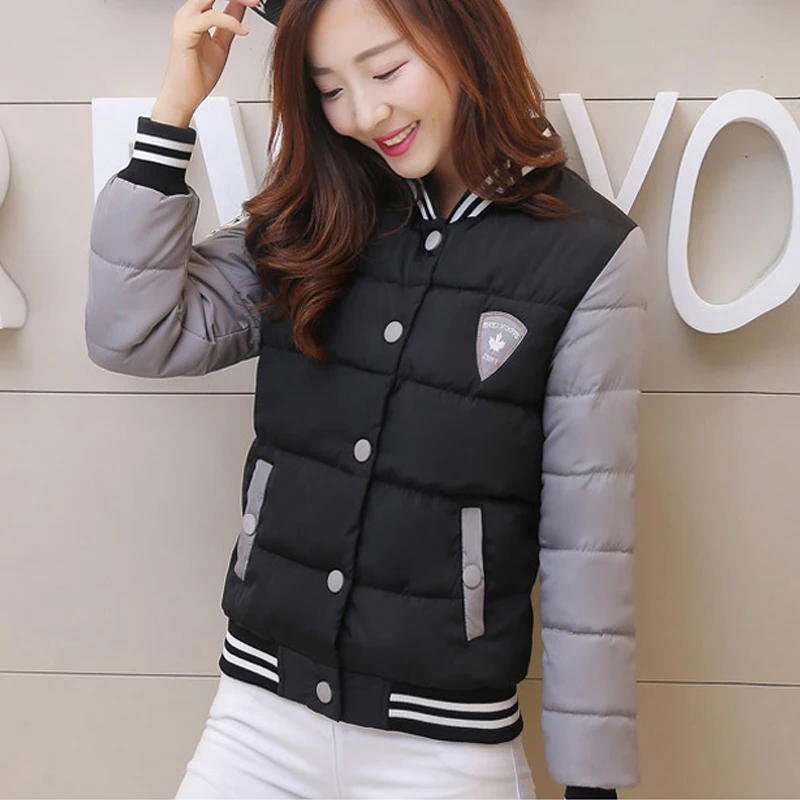 2019 New winter jacket women Korea fashion uniform warm jackets winter cotton coat women female parkas Women's jacket
