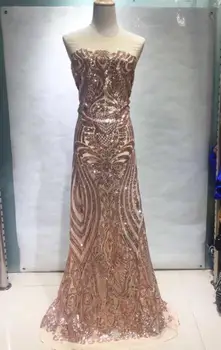 

best quality embroidered African Tulle Lace Fabric JIANXI.C-10509 African French Lace Fabric with sequins