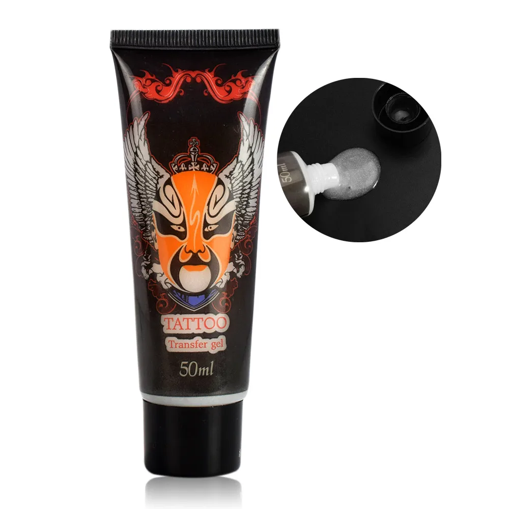 ATOMUS 1PCS 50ml Tattoo Transfer Cream Gel Body Paint Stencil Stuff