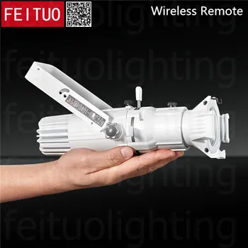 

8pcs/lot 20w Mini LED Profile Spot Light Warm White or Cool White DMX Control or Remote LED Dimmable Spot Leko Lighting