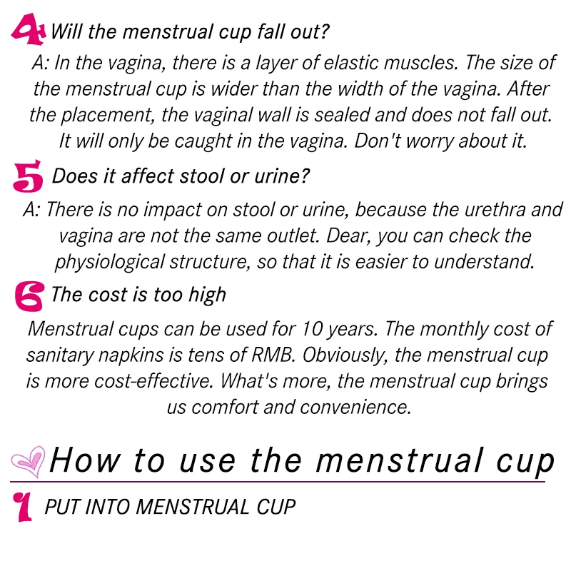 Складные менструальные чашки силиконовый для использования в медицине период стаканчик альтернативные тампоны гигиенические прокладки уход за влагалищем женские гигиенические продукты