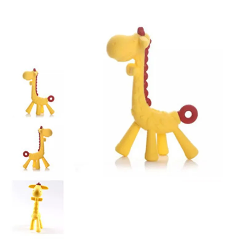 0 2 year old baby toys Giraffe Teether non toxic environmental