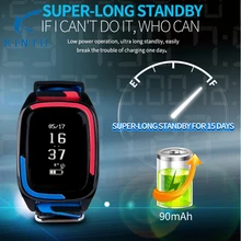 KINYO супер-Длинный резервный браслет контроль артериального давления умный Браслет упражнение Smartband наслаждаясь спортивными развлеканиями