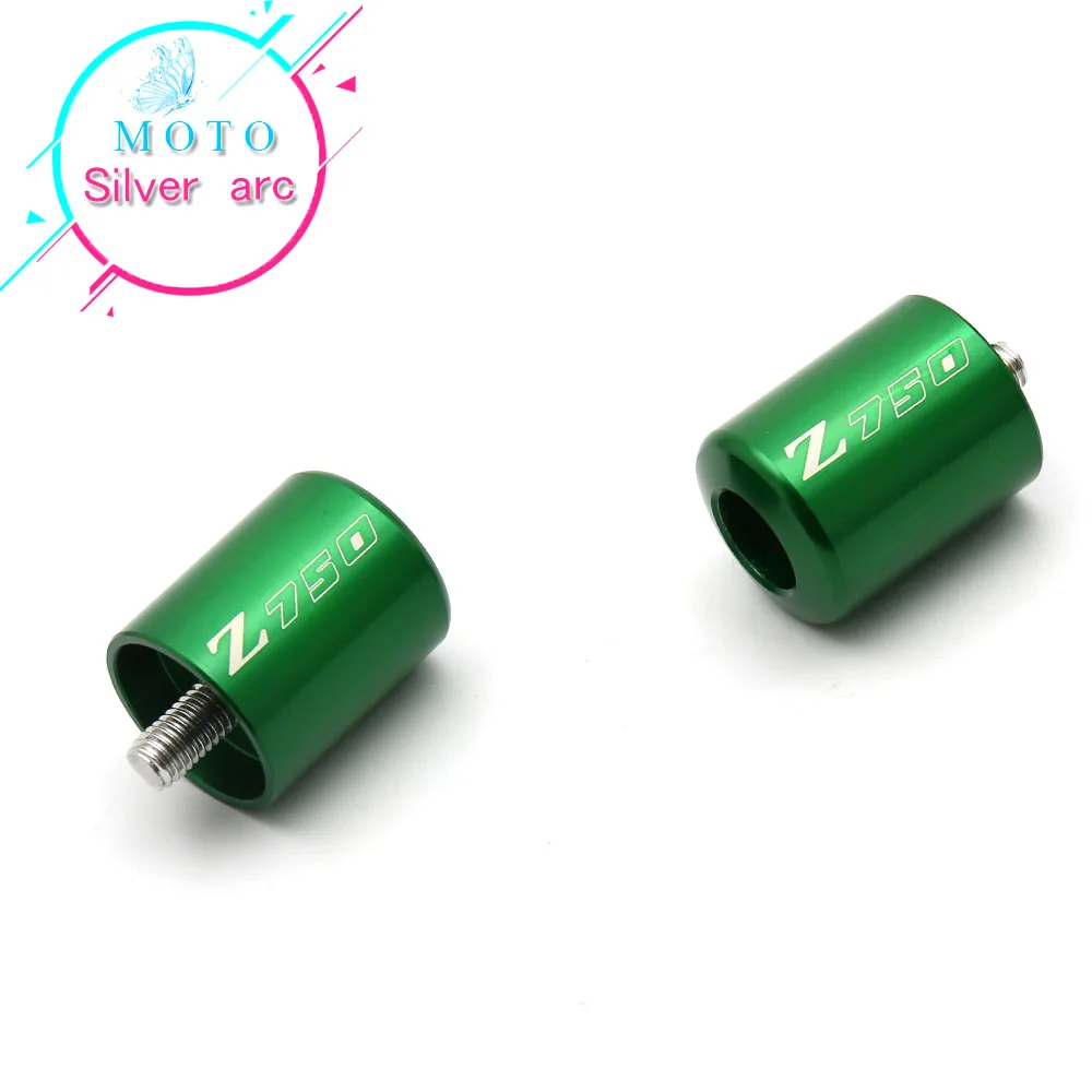 Для KAWASAKI Z750R Z 750R 2011-2012 Z750S Z 750 S 2005-2006 руль акустическая система заканчивается Кепки Чехол слайдер Аксессуары для мотоциклов с ЧПУ
