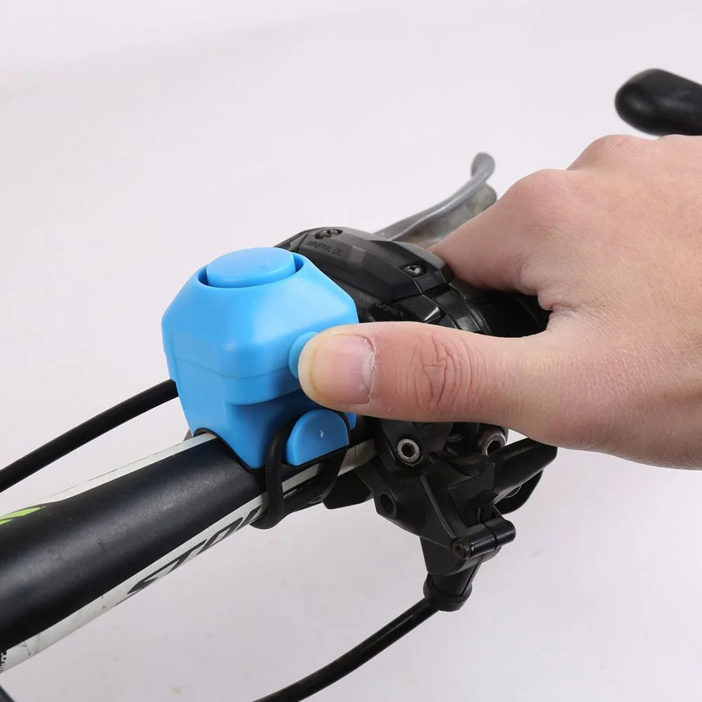 Электрический горный велосипед колокольчики Рог непромокаемый MTB велосипед руль колокольчик силикагель оболочка кольцо колокольчик Аксессуары для велосипеда громкий