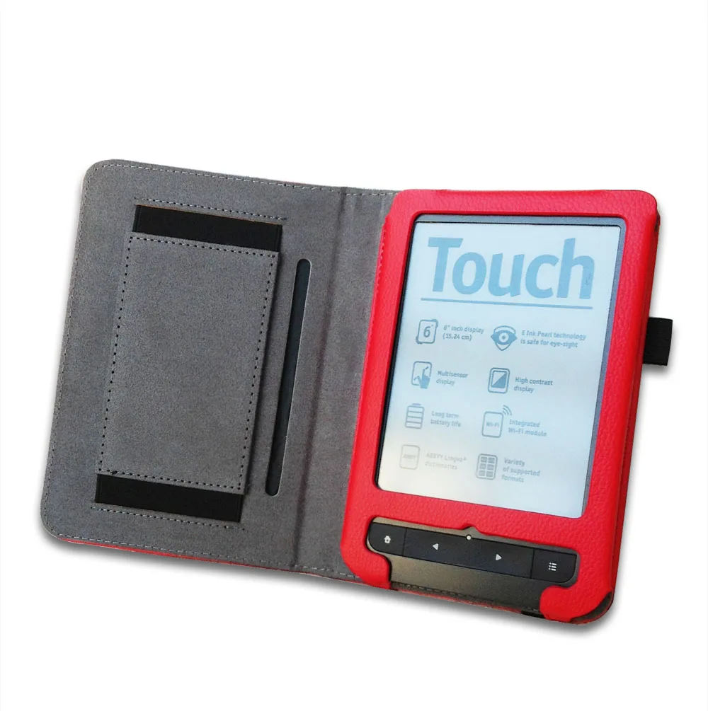 PU Leather case cover For pocketbook Touch Lux in Tablets & eBooks