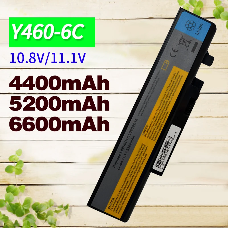 

Apexway 6 cell 4400mAh Laptop Battery for Lenovo 57Y6440 L09L6D16 L09N6D1 for IdeaPad Y460 Y460A Y460AT Y560 Y460N-PSI