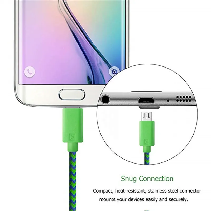 Кабель зарядного устройства микро-usb для samsung Galaxy S3 S4 S7 S6 Edge Plus жила провода для передачи данных для samsung Note 5 4 2 M10 J4 Plus J6 USB зарядка