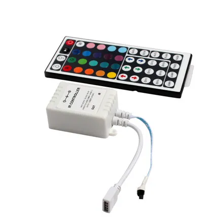 1pcs 12V 44 Keys IR Remote Controller for RGB LED Strip 2835 3528 5050 LED Strip Lights Mini 44Key IR Cnontroller not battery