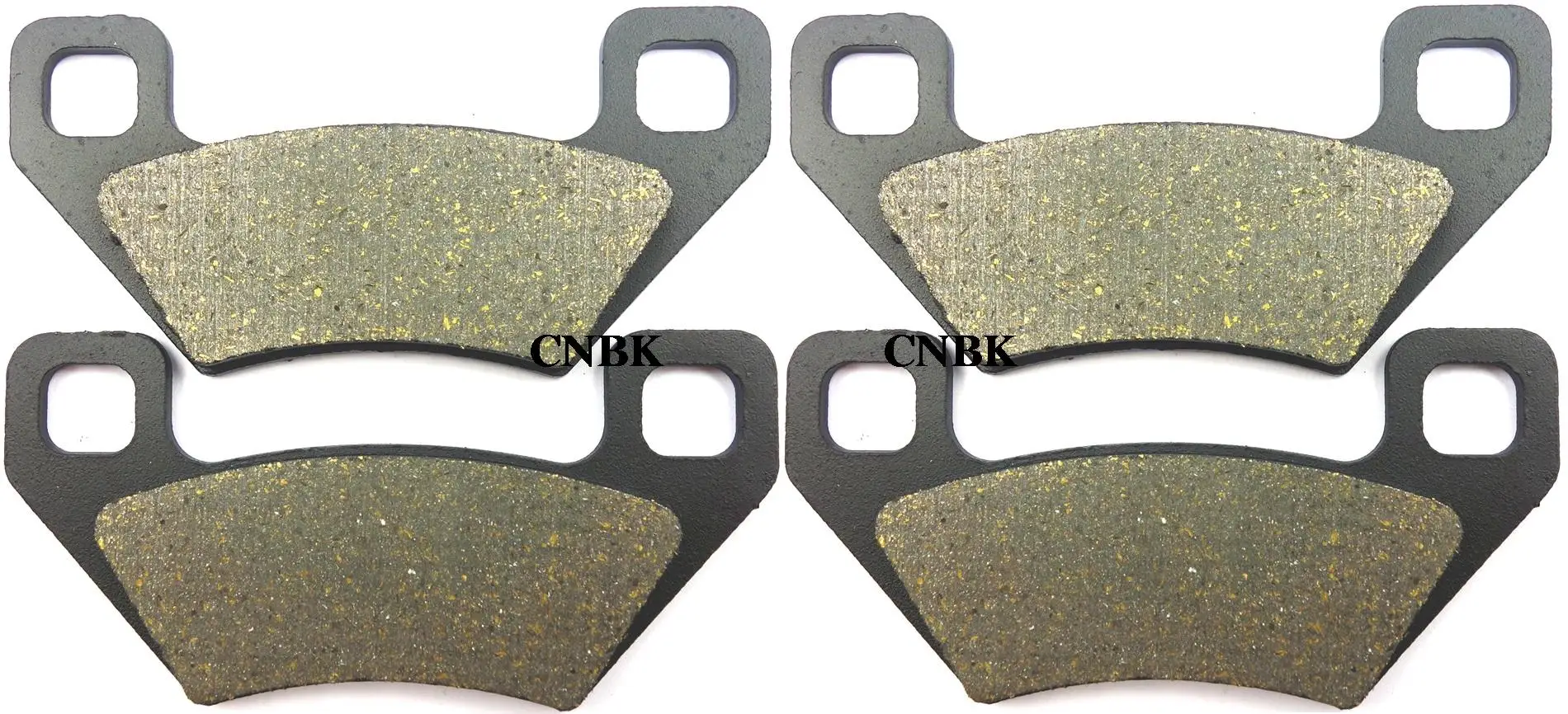Semi Metallic SET Тормозные колодки для ARCTIC CAT H1 1000 Mudpro 10-11 650 11 650 10-11 750 09-11 KYMCO Maxxer 450 2010 2011 спереди и сзади Quad - Цвет: Semi Metallic SET