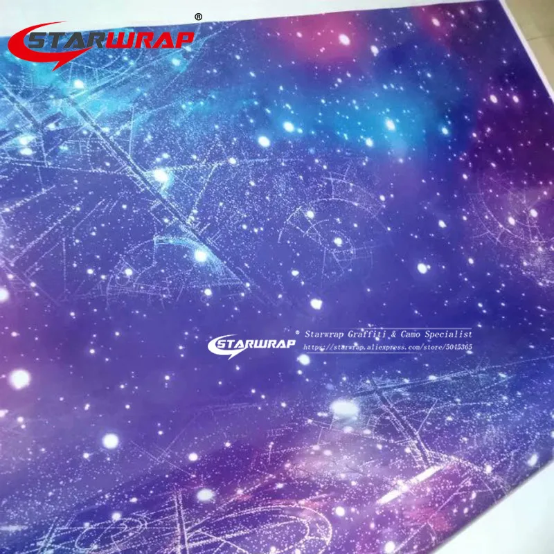 Starwrap Galaxy виниловая наклейка на автомобиль наклейка в стиле граффити звездное небо виниловая CamoWrap наклейка бомба фольга
