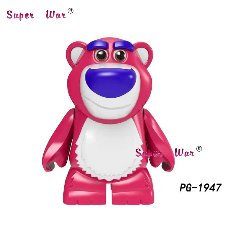 PG1947 Одна история игрушек 4 Базз Лайтер Вуди Джесси Даки Бо Peep Duke Caboom Alien Hamm Sonic строительные блоки - Цвет: PG1947