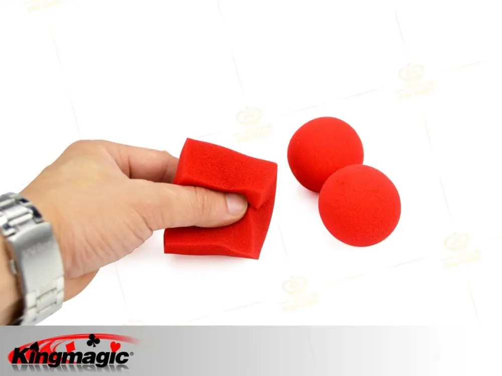 

Magic Tricks Sponge Balls /Circle to Cube Ball/Magic Toys/Kids Magic