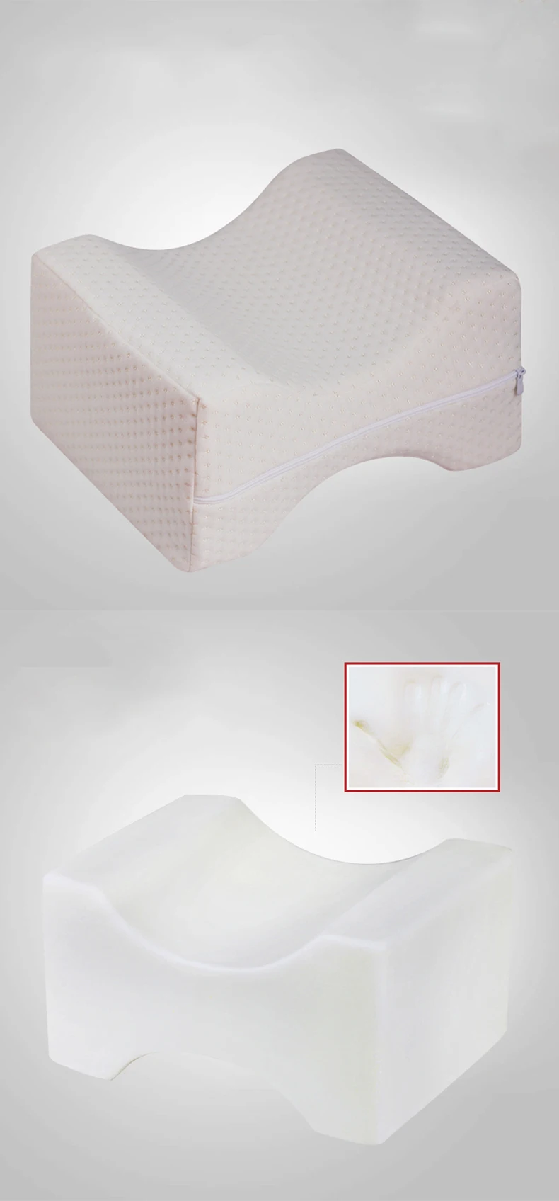Memory Foam наколенники Подушка клиновидный контур подушка для тела беременность облегчение боли спальные подушки для женщин