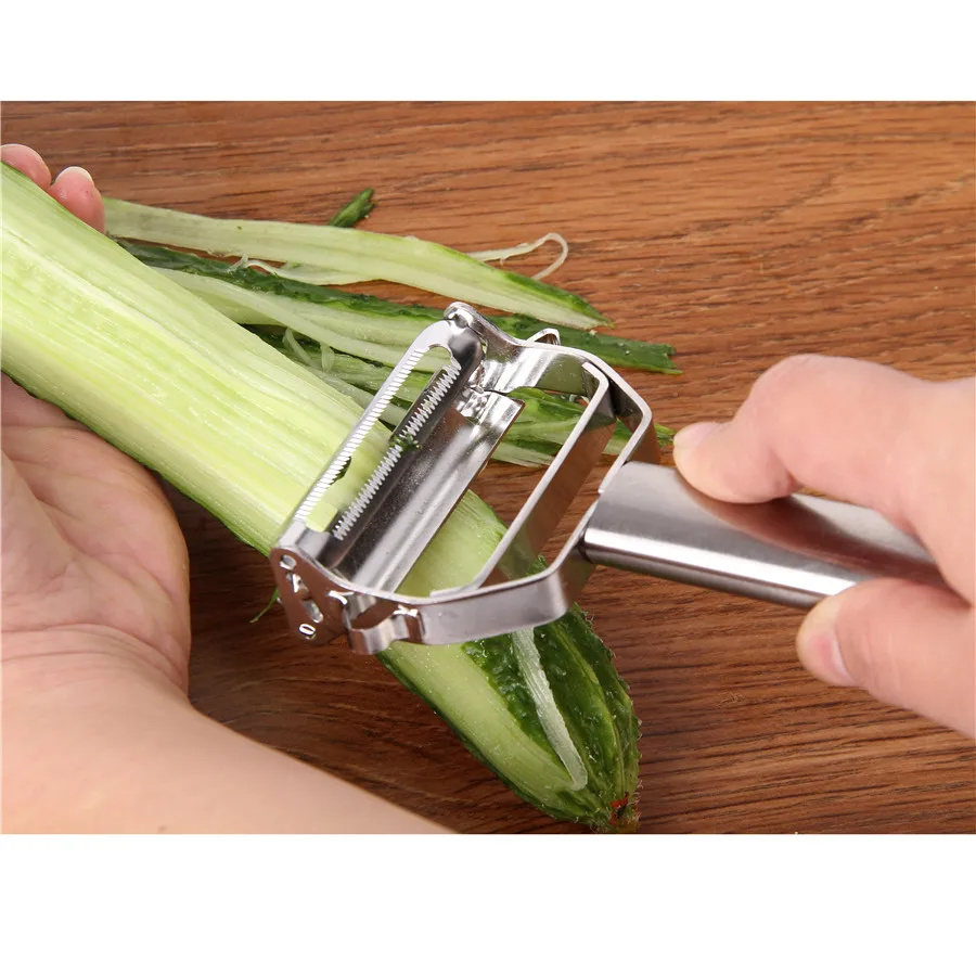 Stainless Steel Vegetable Julienne Peeler Fruit Vegetables Shredder