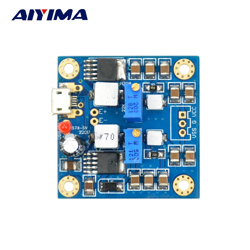 AIYIMA-HIFI 저소음 단일 전압-듀얼 12V 전원 출력 조정 전원 공급 장치, 프리 앰프 헤드폰 앰프 디코더 용