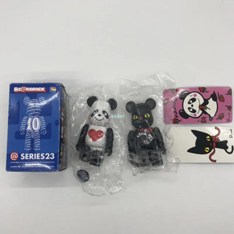 

3" Bearbrick Kaws BB Be@rbrick 100% Gloomy BRIAN Original Fake Animal BASIC PVC Action Figure Collectible Model Toy BOX 7CM Z881