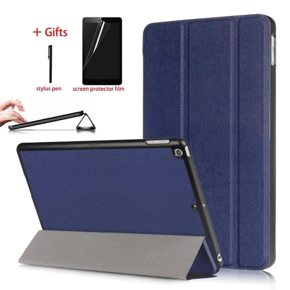 

Ultra Thin Magnetic Case For New ipad 9.7 2017 2018 Tablet Stand PU Leather Smart Cover For ipad 2018 Case A1822 A1954 Funda