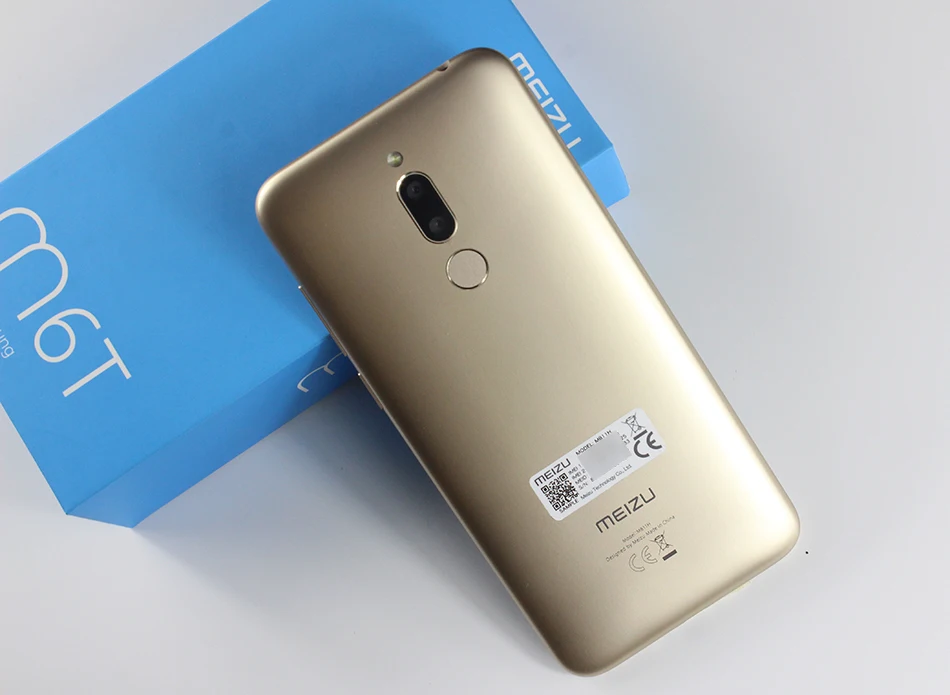 Meizu M6T, 16 ГБ, 32 ГБ, глобальная версия, мобильный телефон MTK6750, четыре ядра, 5,7 дюймов, 1440x720 P, двойная камера заднего вида, аккумулятор 3300 мАч