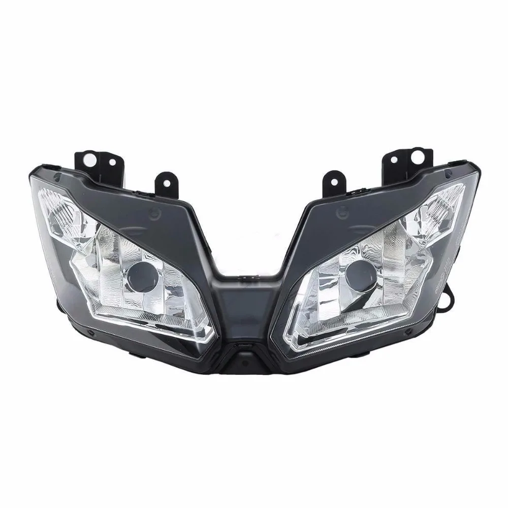 

Motorcycle Headlight Headlamp Assembly House Fit For Kawasaki Ninja 300 EX300R EX300 2013-2015