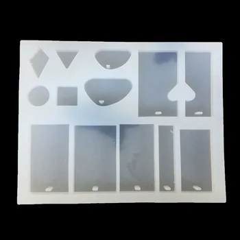 

1 Piece Tag Irregular Shapes Epoxy Silicone Candy Chocolate Fondant Biscuit Paste Cookie Mold Cake Decoration Tool E370