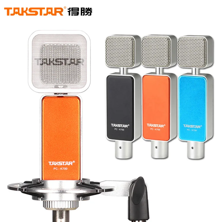 Takstar Женский микрофон для записи + Звуковая карта ICON upod pro с аудио кабелями ISK