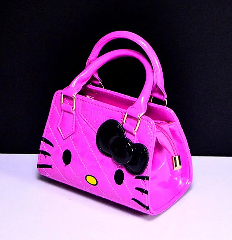 Новая маленькая сумка через плечо Hello kitty для женщин и девочек кошелек на 2019|bag
