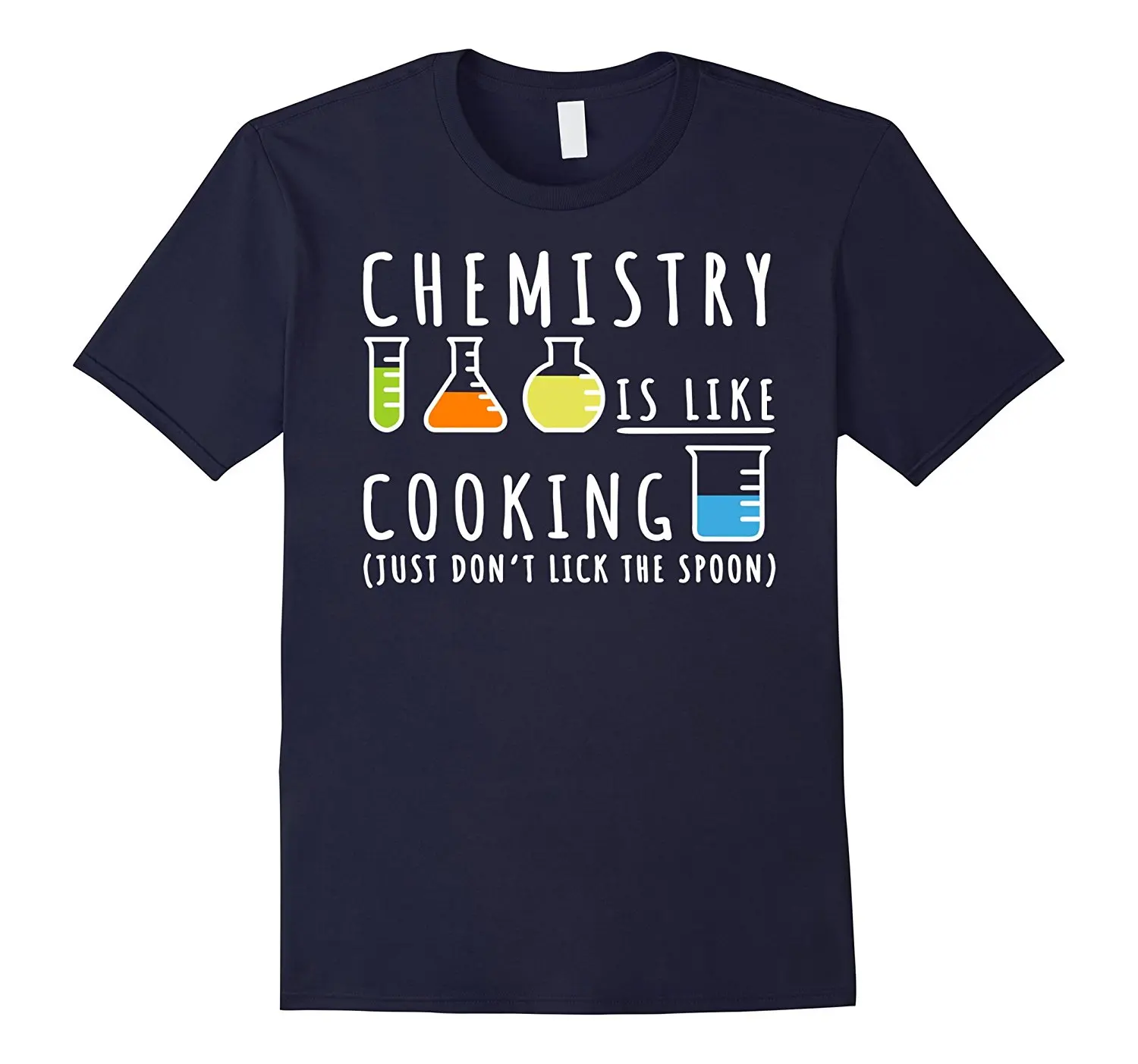 Chemistry Is Like Cooking Shirt Science Lover Joke | Мужская одежда