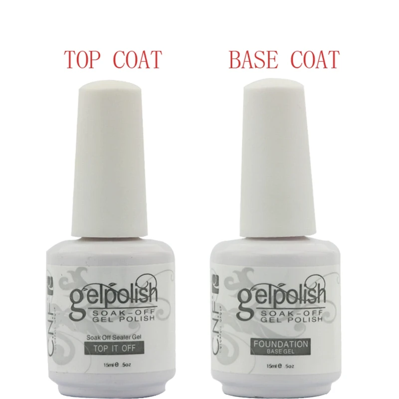 CNF Gelpolish Уф-Гель Top Coat Фонд Пальто 15 мл Soak Off Гель Лаки Высокое Качество Ногтей Гелем