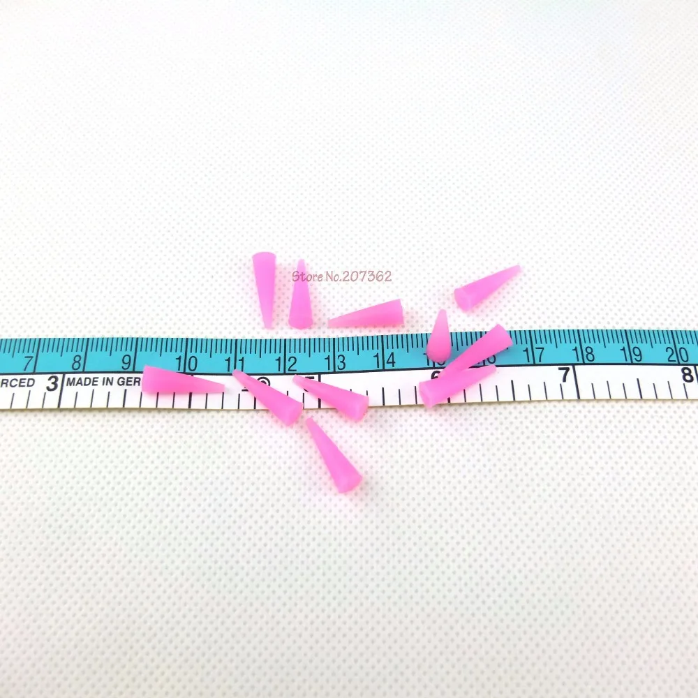 

1000 шт./партия, конусные заглушки из силикона, 1,6X4,78X15,88 мм