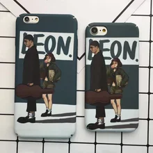 2018 Newest Style Luxury Full Cover Celular Capa Killer Leon Hard PC Smartphone Case for iPhone X 10 8 7 6 6s Plus 5 5s SE